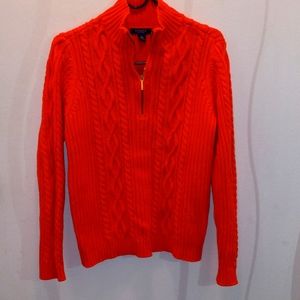 CHAPS v-neck 100% cotton sweater